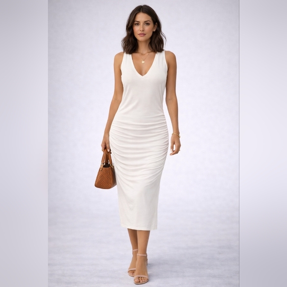 bodycon dress usa MIDORI MIDI BANDAGE DRESS main image 0